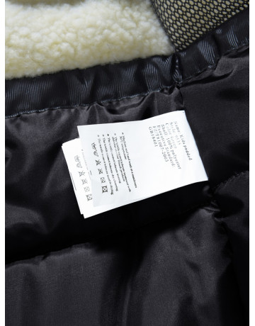 Зимняя парка с мехом енота для мальчика-подростка