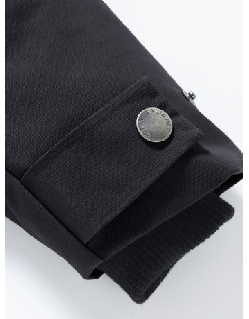 Зимняя парка с мехом енота для мальчика-подростка