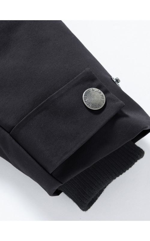 Зимняя парка с мехом енота для мальчика-подростка