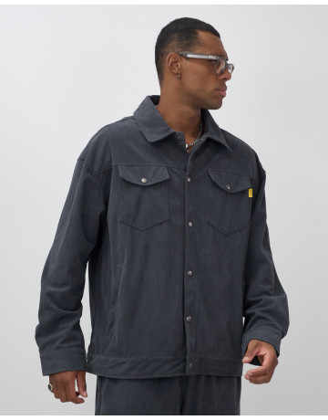 Мужской спортивный костюм для весны и лета, тёмно-серый в Тюмени