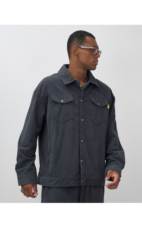 Мужской спортивный костюм для весны и лета, тёмно-серый в Тюмени