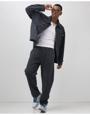 Мужской спортивный костюм для весны и лета, тёмно-серый в Тюмени