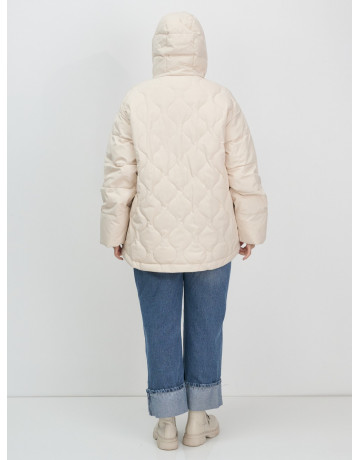 Женская демисезонная куртка с капюшоном для осени и зимы, свободный покрой.