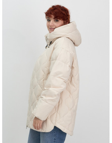 Женская демисезонная куртка с капюшоном для осени и зимы, свободный покрой.