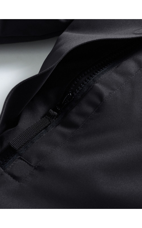 Зимняя мужская парка с капюшоном, чёрная, для активного отдыха в Тюмени