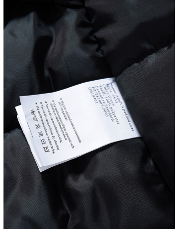 Зимняя мужская парка с капюшоном, чёрная, для активного отдыха в Тюмени