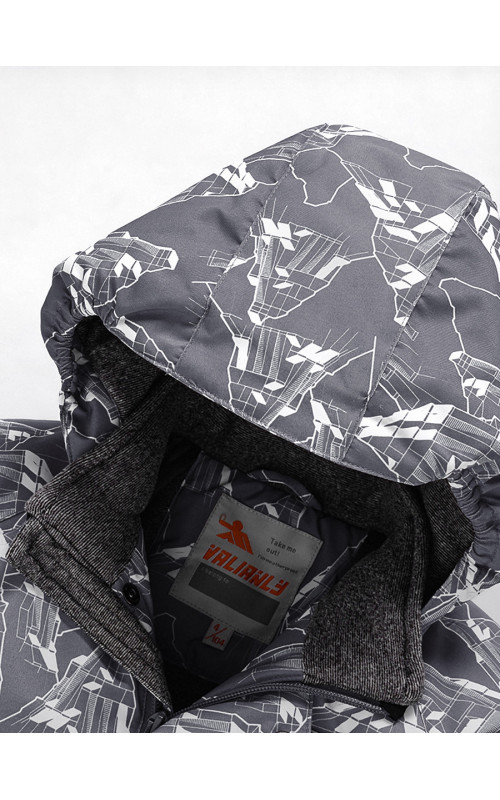 Тёплый костюм для мальчика на зиму.