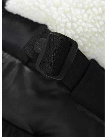 Зимняя парка с мехом енота для мальчика-подростка