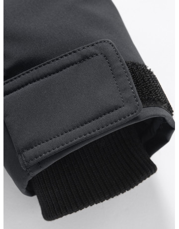 Зимняя парка с мехом енота для мальчика-подростка