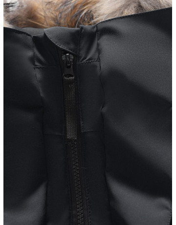 Зимняя парка с мехом енота для мальчика-подростка