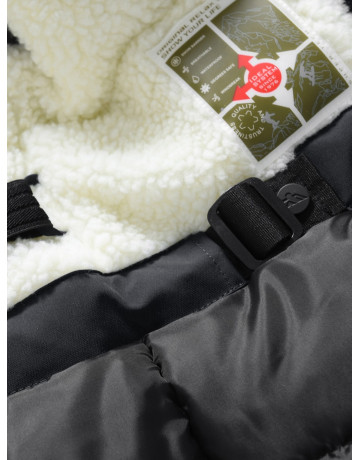 Зимняя парка с мехом енота для мальчика-подростка