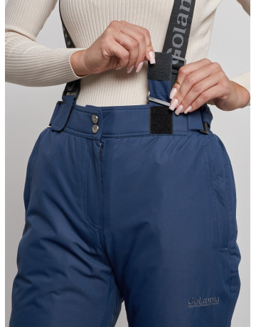 Женские горнолыжные брюки с высокой посадкой и регулировкой.