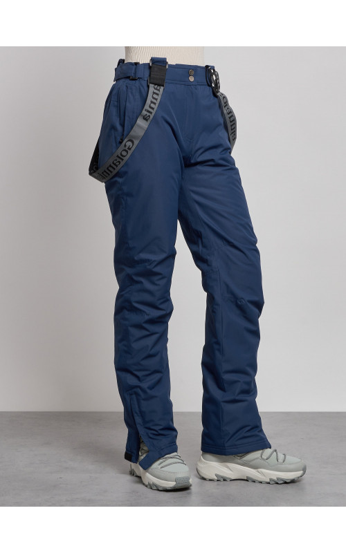 Женские горнолыжные брюки с высокой посадкой и регулировкой.