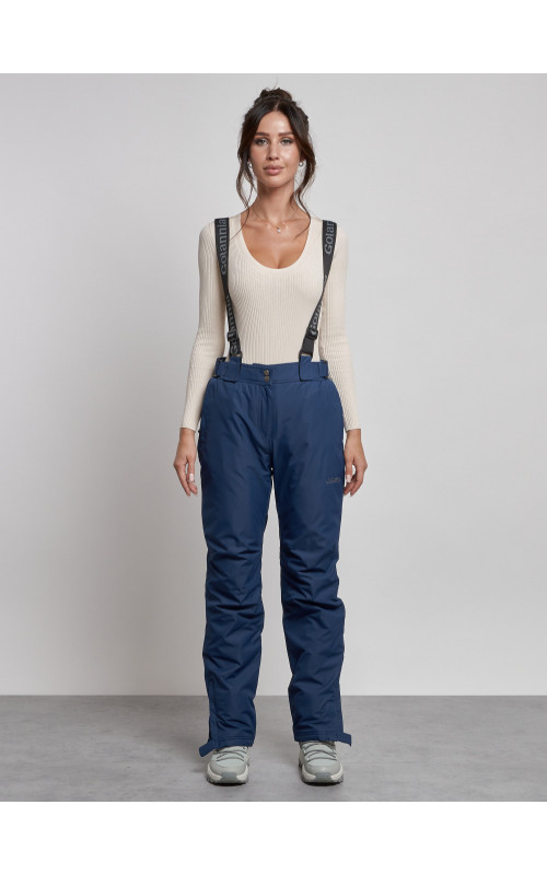 Женские горнолыжные брюки с высокой посадкой и регулировкой.