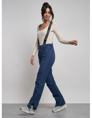 Женские горнолыжные брюки с высокой посадкой и регулировкой.