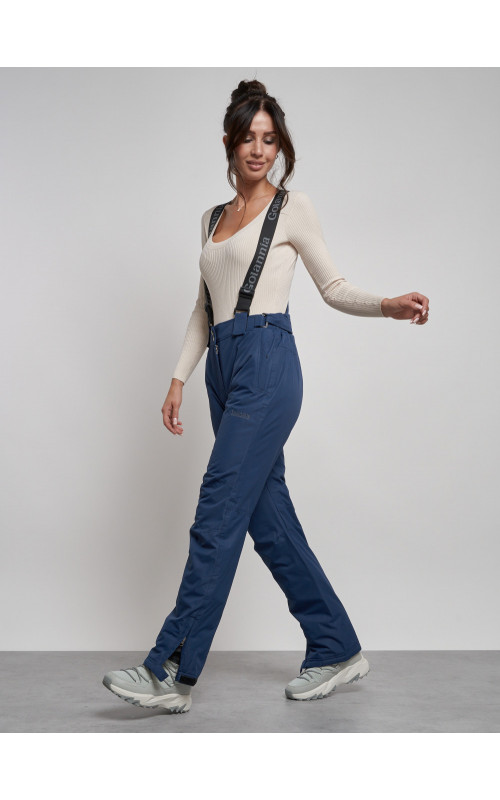 Женские горнолыжные брюки с высокой посадкой и регулировкой.