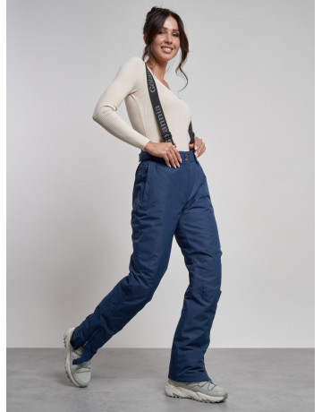 Женские горнолыжные брюки с высокой посадкой и регулировкой.