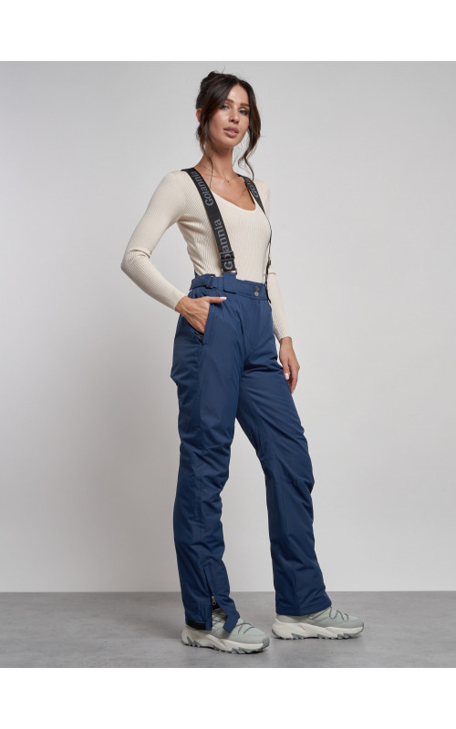 Женские горнолыжные брюки с высокой посадкой и регулировкой.