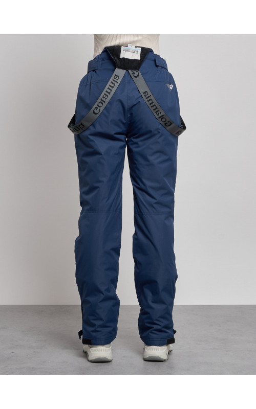 Женские горнолыжные брюки с высокой посадкой и регулировкой.