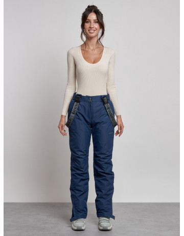 Женские горнолыжные брюки с высокой посадкой и регулировкой.