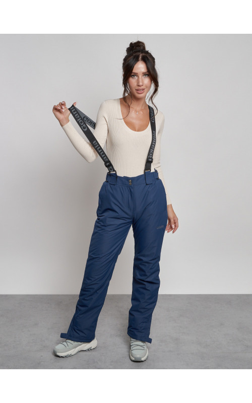 Женские горнолыжные брюки с высокой посадкой и регулировкой.