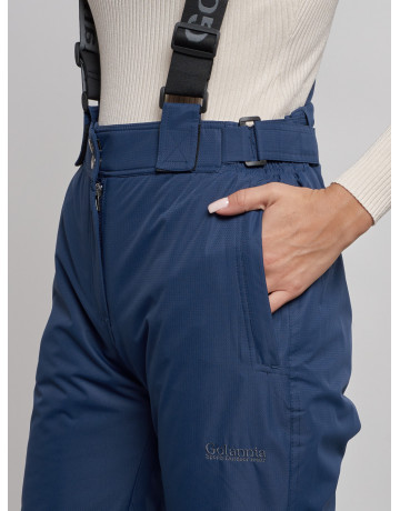 Женские горнолыжные брюки с высокой посадкой и регулировкой.