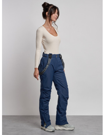 Женские горнолыжные брюки с высокой посадкой и регулировкой.