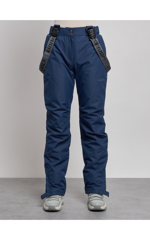 Женские горнолыжные брюки с высокой посадкой и регулировкой.