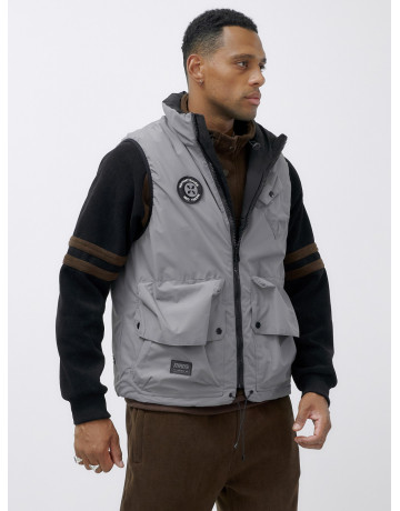 Мужская утеплённая жилетка для активного отдыха и повседневной носки.