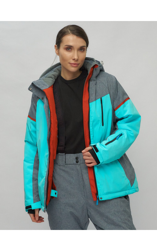 Женский зимний горнолыжный костюм большого размера