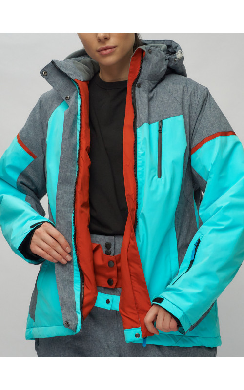 Женский зимний горнолыжный костюм большого размера