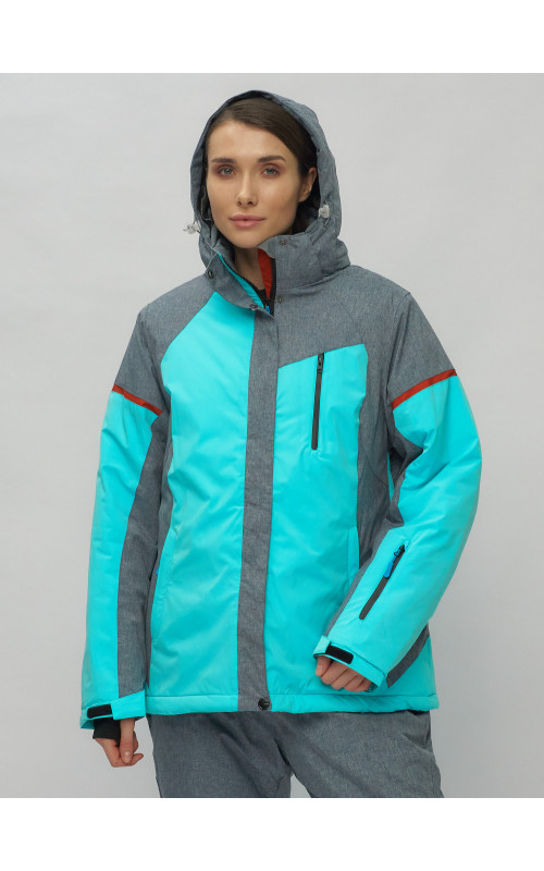 Женский зимний горнолыжный костюм большого размера