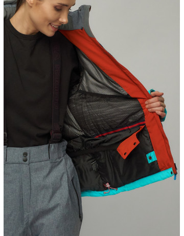 Женский зимний горнолыжный костюм большого размера