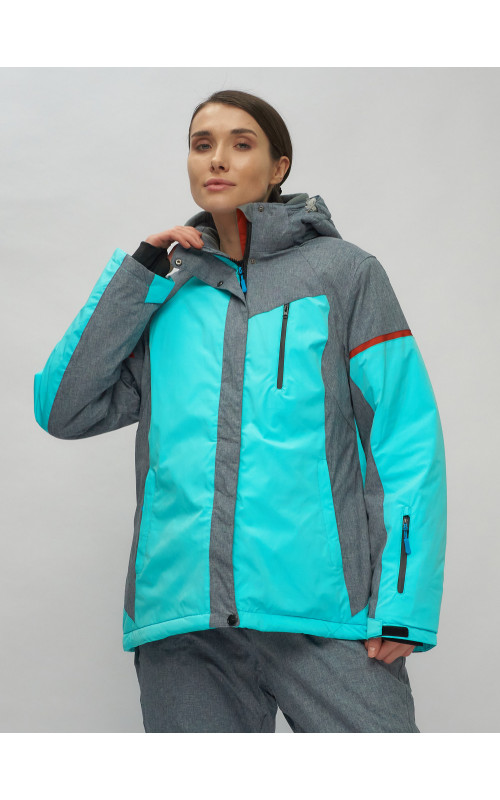 Женский зимний горнолыжный костюм большого размера