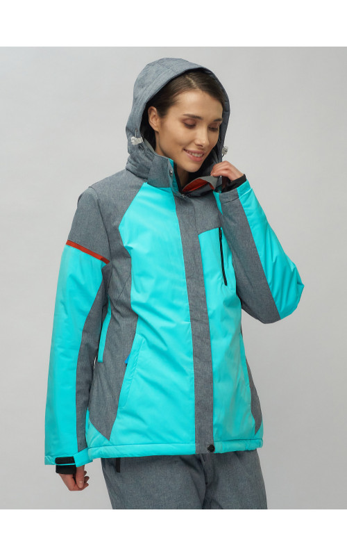 Женский зимний горнолыжный костюм большого размера