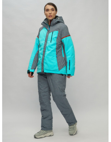 Женский зимний горнолыжный костюм большого размера