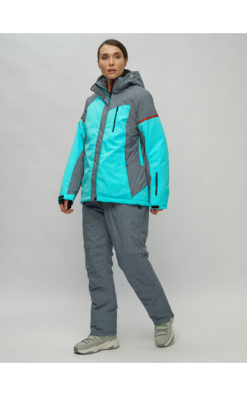 Женский зимний горнолыжный костюм большого размера