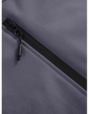 Женская спортивная парка с капюшоном, темно-серый softshell в Тюмени