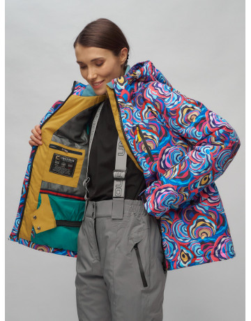 Женский горнолыжный костюм зимний.