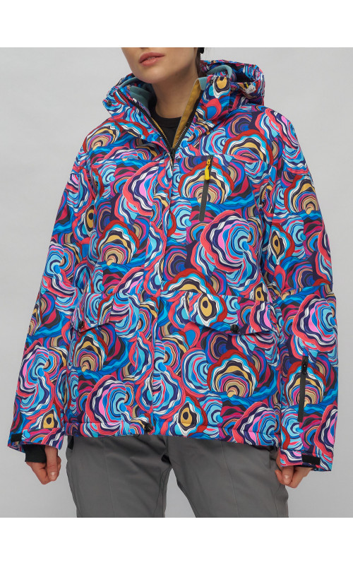 Женский горнолыжный костюм зимний.