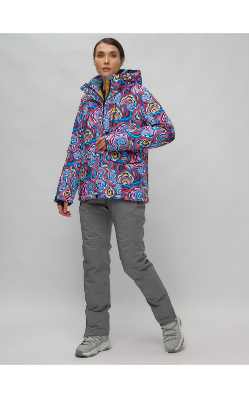 Женский горнолыжный костюм зимний.