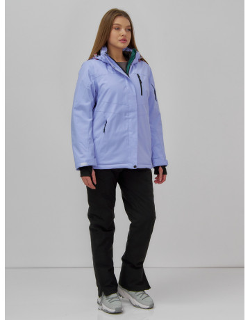 Женская горнолыжная куртка со съёмным капюшоном.