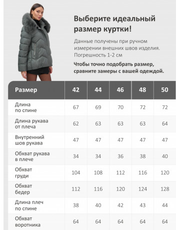 Пуховик для городской леди с мехом песца, защита от влаги и ветра