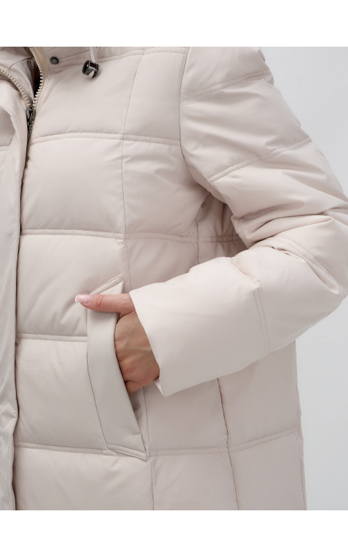 Длинный зимний пуховик для женщин