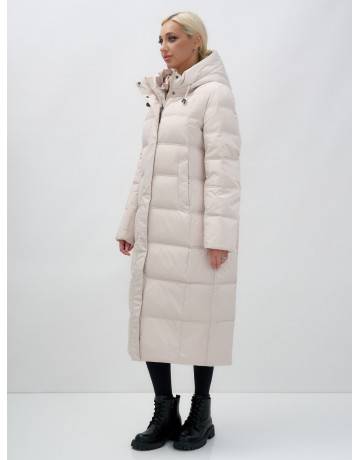 Длинный зимний пуховик для женщин