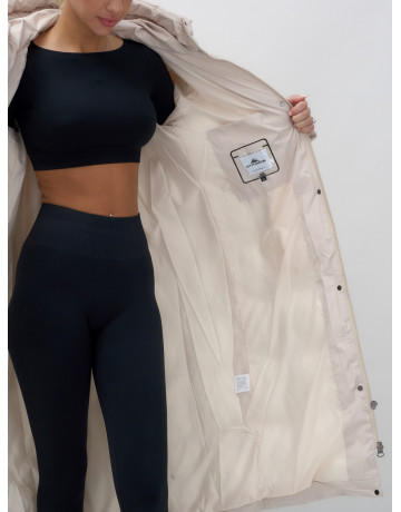 Длинный зимний пуховик для женщин