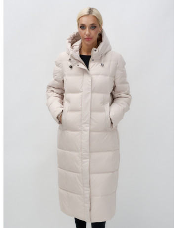 Длинный зимний пуховик для женщин