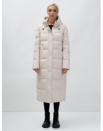 Длинный зимний пуховик для женщин