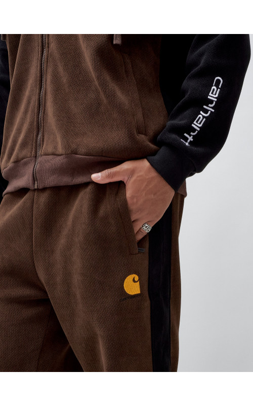 Мужской демисезонный спортивный костюм на флисе, коричневый, для спорта. в Тюмени