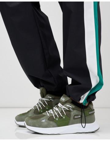 Мужской спортивный костюм чёрный, весна-лето, для активного отдыха в Тюмени